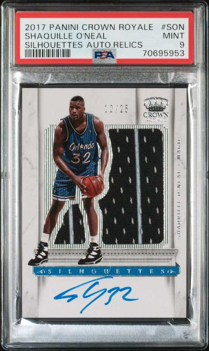 Panini Shaquille O'Neal Basketball Autographed Sports Trading