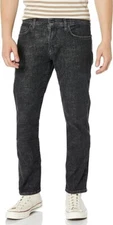 NWT $218 John Varvatos Men's J701 Regular Fit Jeans In Black Size:31