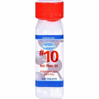 Hyland's #10 Nat Phos 6X 500 Tabletten homöopathische Unterstützung bei Gelenkschmerzen.