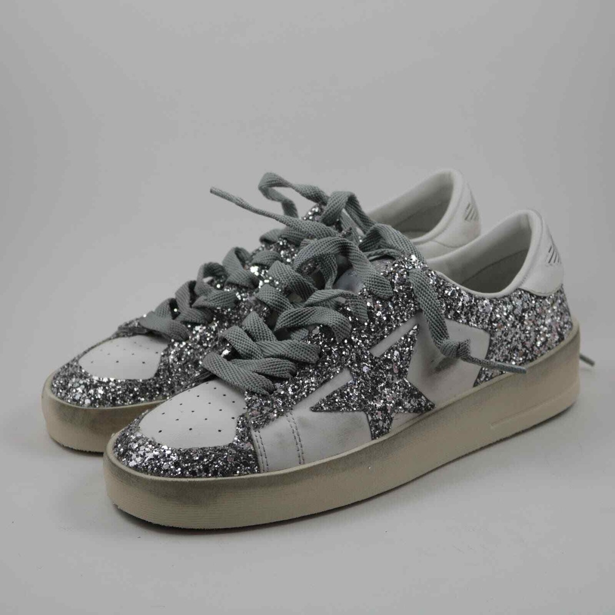 Golden Goose Deluxe Brand Stardan Sparkle Sneakers Size 36 6