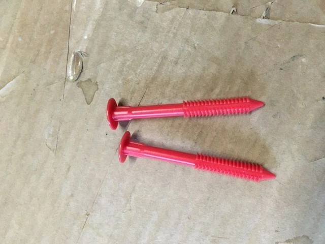 Little Tikes Cozy Coupe SPARE PARTS 2 PUSH IN PINS RED