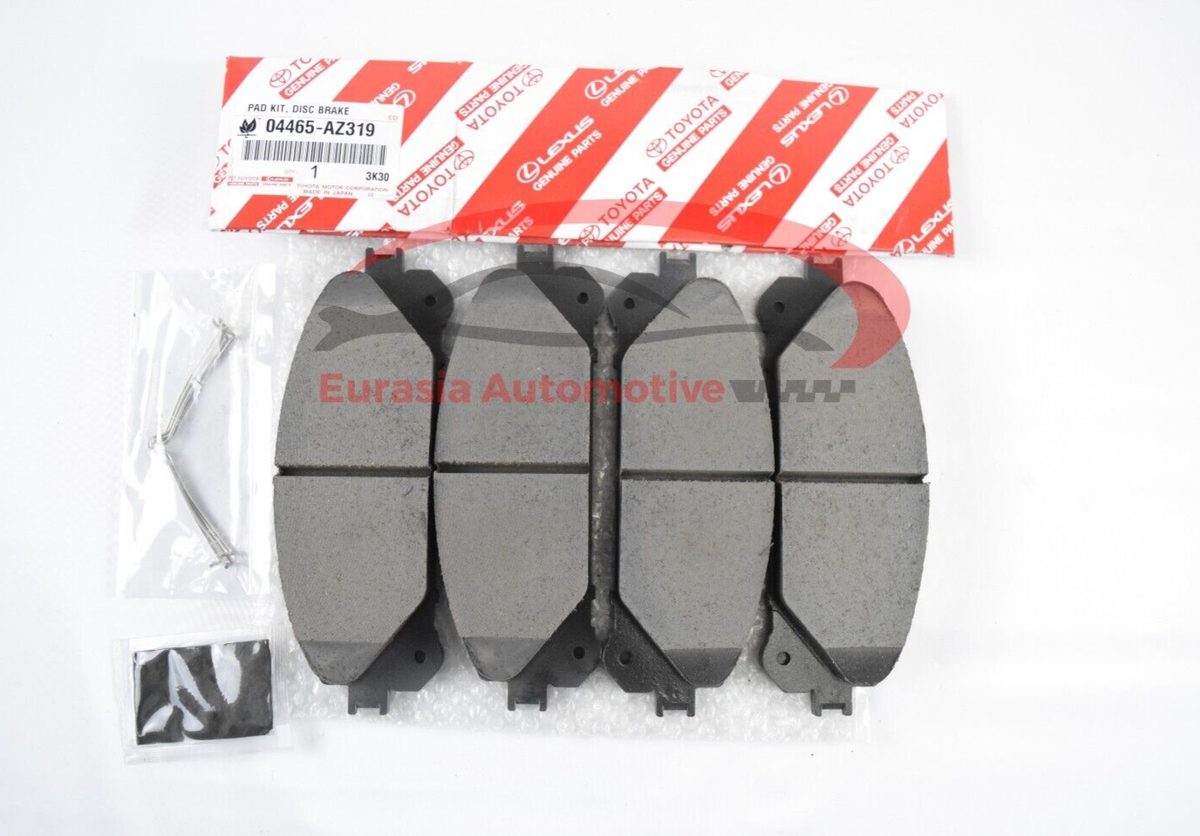 Genuine Toyota Highlander Sienna 08-20 Front Disc Brake Pad Set