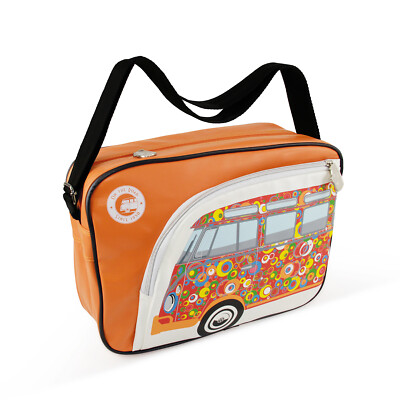 BRISA VW Collection Volkswagen Schulter-Umhänge-Tasche mit VW T1 Bulli Bus Motiv
