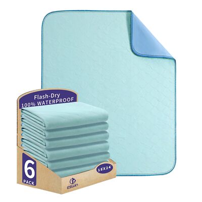 Washable Waterproof Bed Pads Super Absorbent Incontinence Pads for Adults