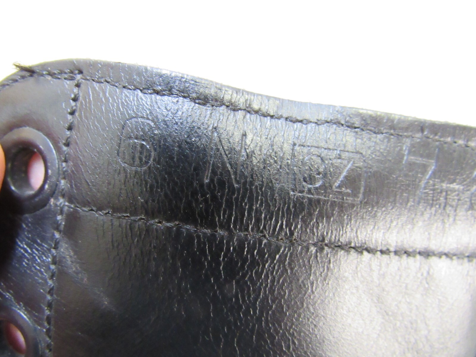 US Vietnam Era McNamara Boots M1962 Black Leather Combat 6 Narrow Dated