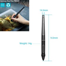 Stylus For HUION Tablets Kamvas Pro 12/ Pro 13/ Pro 16/ 16/ 20 Touch Screen Pen