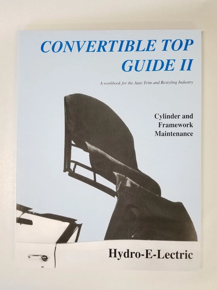 1971-1975 GM Convertible Top Repair & Service Manual- Pontiac, Oldsmobile, Buick