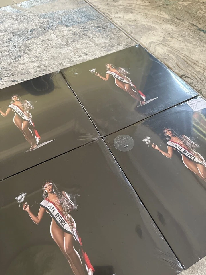 Beyonce Act ii Cowboy Carter Black,White,Blue,Red Vinyl (Exclusive Cover Bundle) - Image 3 of 4