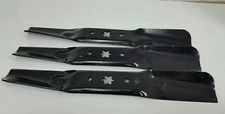Qty/3 17.27" OEM MTD 942-05052A 742-05052A  2-in 1 Blades 50" Deck