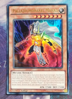 Palladiumorakel Mahad MVP1-DE053 Ultra Rare 1.Auflage DEUTSCH NM Yu-Gi-Oh!