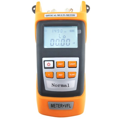 Fiber Optics Power Meter 5KM 1mW Visual Fault Locator Portable Wavelength Tester