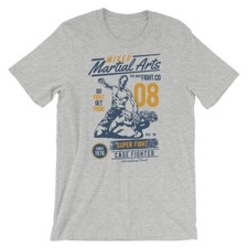 Mixed Martial Arts T-Shirt. MMA Cage Fighter 100 Cotton Premium Tee NEW