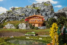 Faller 232356 N scale 1:160 Kit of Moser-Hütte Alpine hut  - NEW