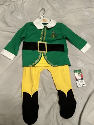 Buddy The Elf - Baby 3-6 Monate 2-teiliges Set - NEU #ListingInLights