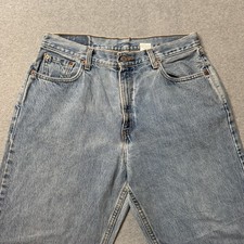 Vintage Levis 550 Jeans Womens 14 Blue Denim Faded Tapered Leg Made in USA 90s