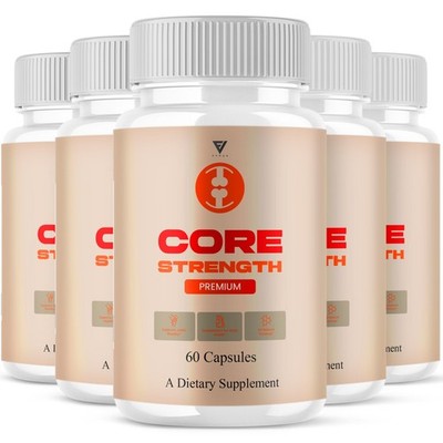 (5 Pack) Core Strength Supplement, Core Strength Joint Capsules (300 Capsules)
