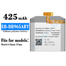 EB-BR965ABY 425mAh Battery for Samsung Galaxy Watch 6 47mm SM-R965U SM-R960