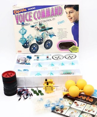 Vintage Motorized Capsela 3000 Voice Command and Capsela 400 Parts Lot