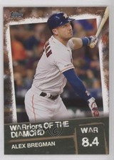 2020 Topps Warriors of the Diamond Gold 35/50 Alex Bregman #WOD-37 1u6
