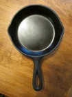 VINTAGE WAGNER WARE SIDNEY 0, CAST IRON 7" SKILLET #3