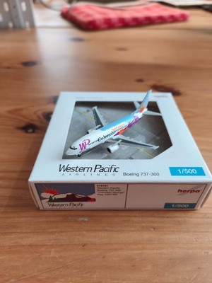 Herpa Wings Western Pacific Boeing 737-300 519151 1:500 ''Colorado Springs'' Lim.