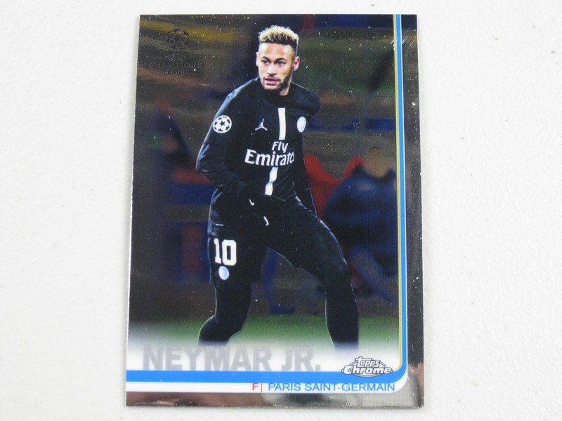 2018-19 Topps Chrome UEFA Champions League #50 Neymar Jr B