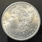 1884-CC Uncirculated GSA With Box & COA Morgan Silver Dollar Carson City Mint！