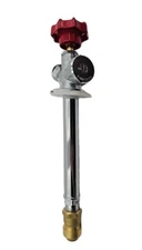SUNGATOR 6 Inch Frost Free Sillcock, Anti-Siphon Outdoor Hose Valve, 1/2" Pushfi