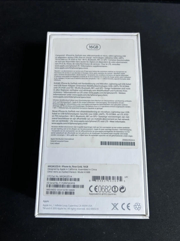 Apple iPhone 6s - 16Go - Or Rose (Désimlocké) - Photo 4/4