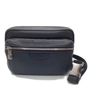 Louis Vuitton M33438 Black Monogram Canvas Waist Bag Belt Bag SR0812