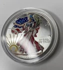 1999 Silver American Eagle - 1oz .999 Fine Colorized Dollar Coin