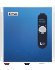 Eemax EEM24027 Tankless Electric Water Heater 240V 27kW 5.3-GPM Blue