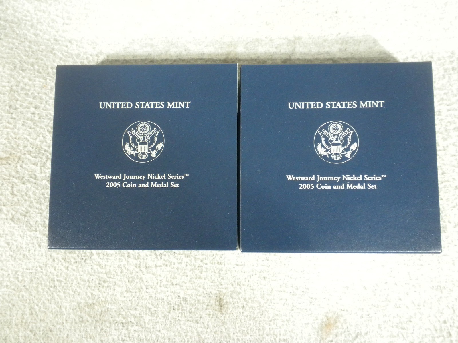 U.S. Mint - Westward Journey Nickel Series - 2005 - Coin & Medal Set - 2 Sets