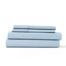 Linen Market Bed Sheets for Cal King Size Bed (Light Blue) - Sleep Better Tha...