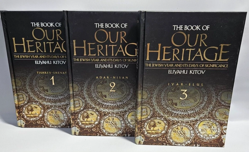 The Book of Our Heritage by Eliyahu Kitov, 3 Book Box Set, 1997 1st Printing - Image 4 of 4