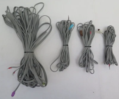 BOSE 5x Lautsprecher Kabel Set für Doppel Cubes Lifestyle Acoustimass Silber - Bild 1 von 4