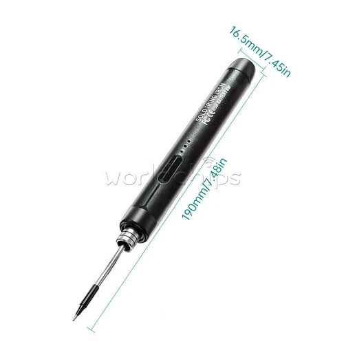 Kit de soldador inalámbrico tipo C soldador portátil recargable - Imagen 20 de 21