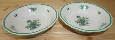Rosenthal Green Bloom (2) Footed Vegetable Serving Bowl, 8'' (G-E2)