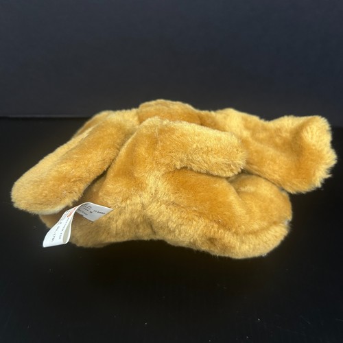Vintage Antics Brown Fleagle Beagle Dog Plush 6" Stuffed Animal 1981 Laying Down - Picture 5 of 11