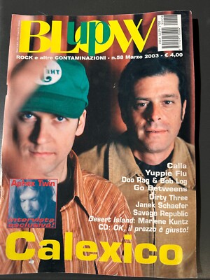 BLOW UP MAGAZIN Nr.58 Mar03|CALEXICO-DIRTY THREE-APHEX TWIN-CALLA-YUPPIE FLU