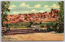 Dubois-Riverton-Lander Wyoming~Red Castles on Wind River~Two-Gwo-Tee Pass~Linen