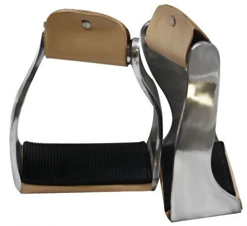 Showman Products Twisted Angled Stirrups