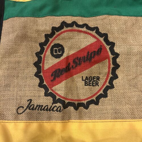 Jamaica Red stripe Lager beer Beach Cinch Bag - Picture 2 of 3