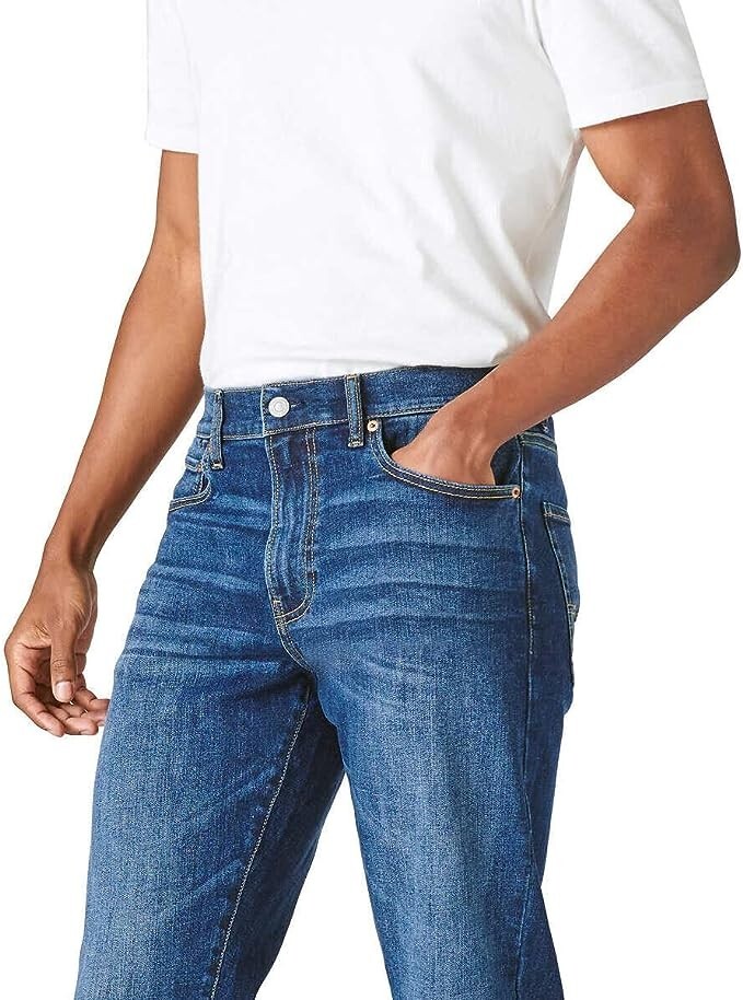 Lucky Brand 410 Athletic Straight Fit Straight Leg Jeans Mens 40x32 ...
