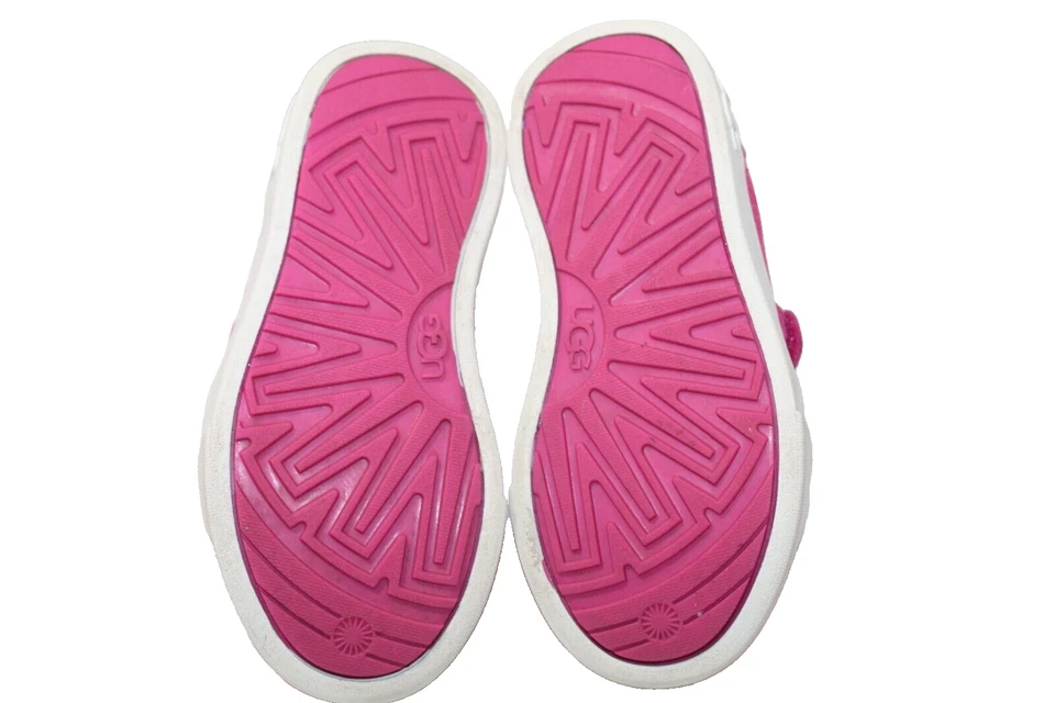 UGG NIÑAS RENNON II ROSA ROSA ZAPATOS ZAPATILLAS BOTAS 1104989T TALLA 8 EU 25 Foto 3 de 4