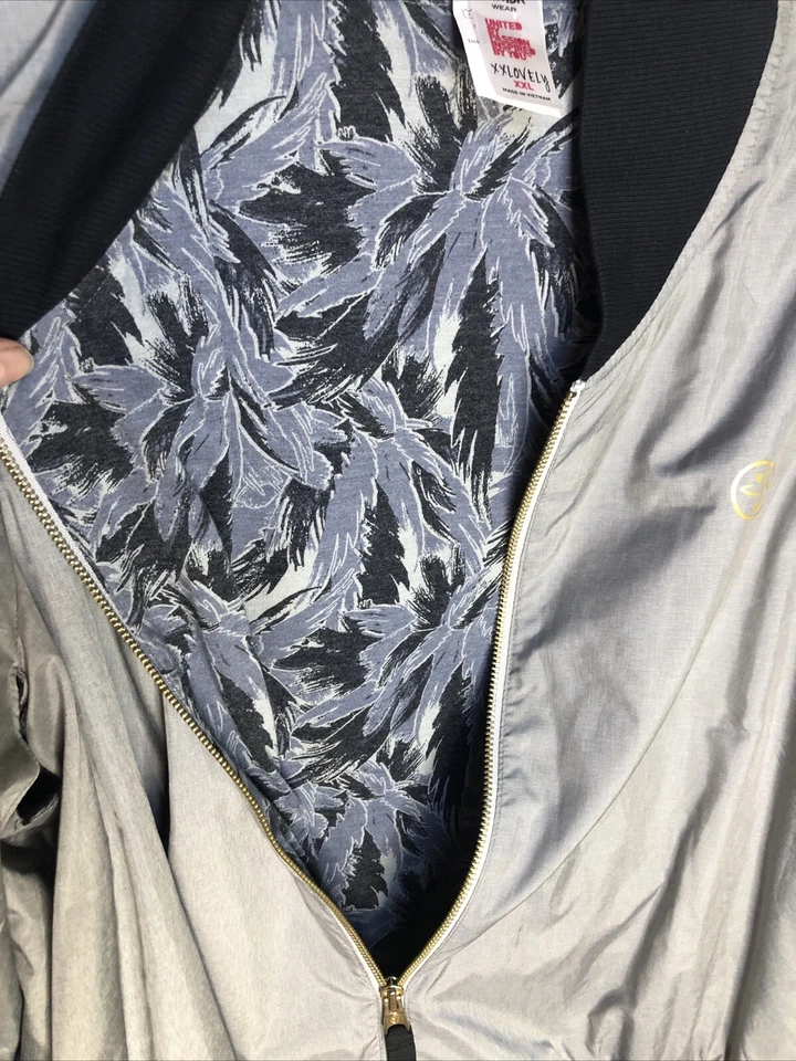 Zumba Wear Jacket Gray Green Mens Womens Unisex Fitness I Am Number 1 Size XXL - Image 4 of 4