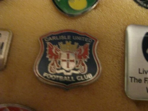 Carlisle United League Two Clubs Football Badges & Pins Memorabilia