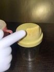 2 Vintage Baby Pink Yellow Plastic Toddler Sippy Cups — photo 10