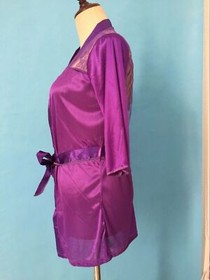 Womens Lace Kimono Sexy Lingerie Nightgown Robe Half Sleeve Mesh Babydoll Sets