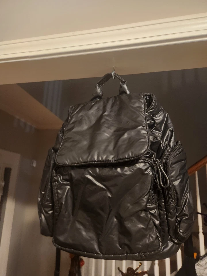 Caraa Baby Bag Large Black Nylon Backpack - Image 2 of 4